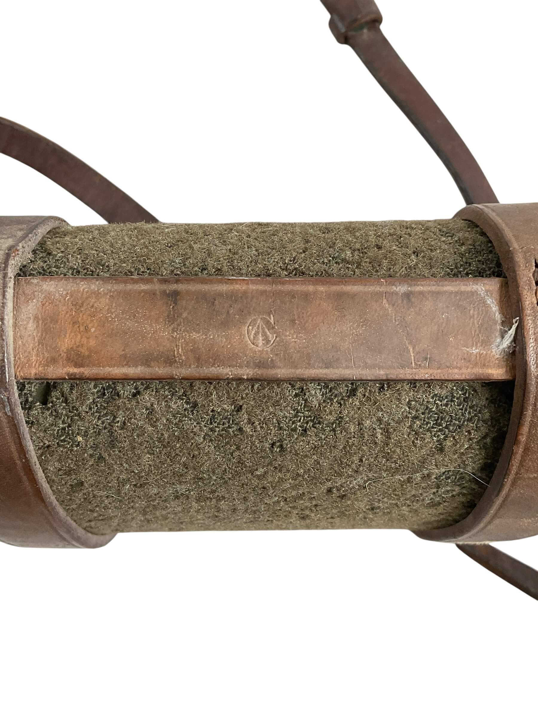 WW1 Canadian CEF Dismounted Canteen and Carrier C Broad Arrowed WW1 Canadian CEF Dismounted Canteen and Carrier C Broad Arrowed