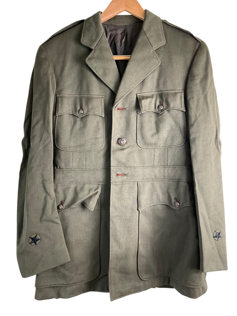 WW2 US USN Navy Officers Green Tunic WW2 US USN Navy Officers Green Tunic