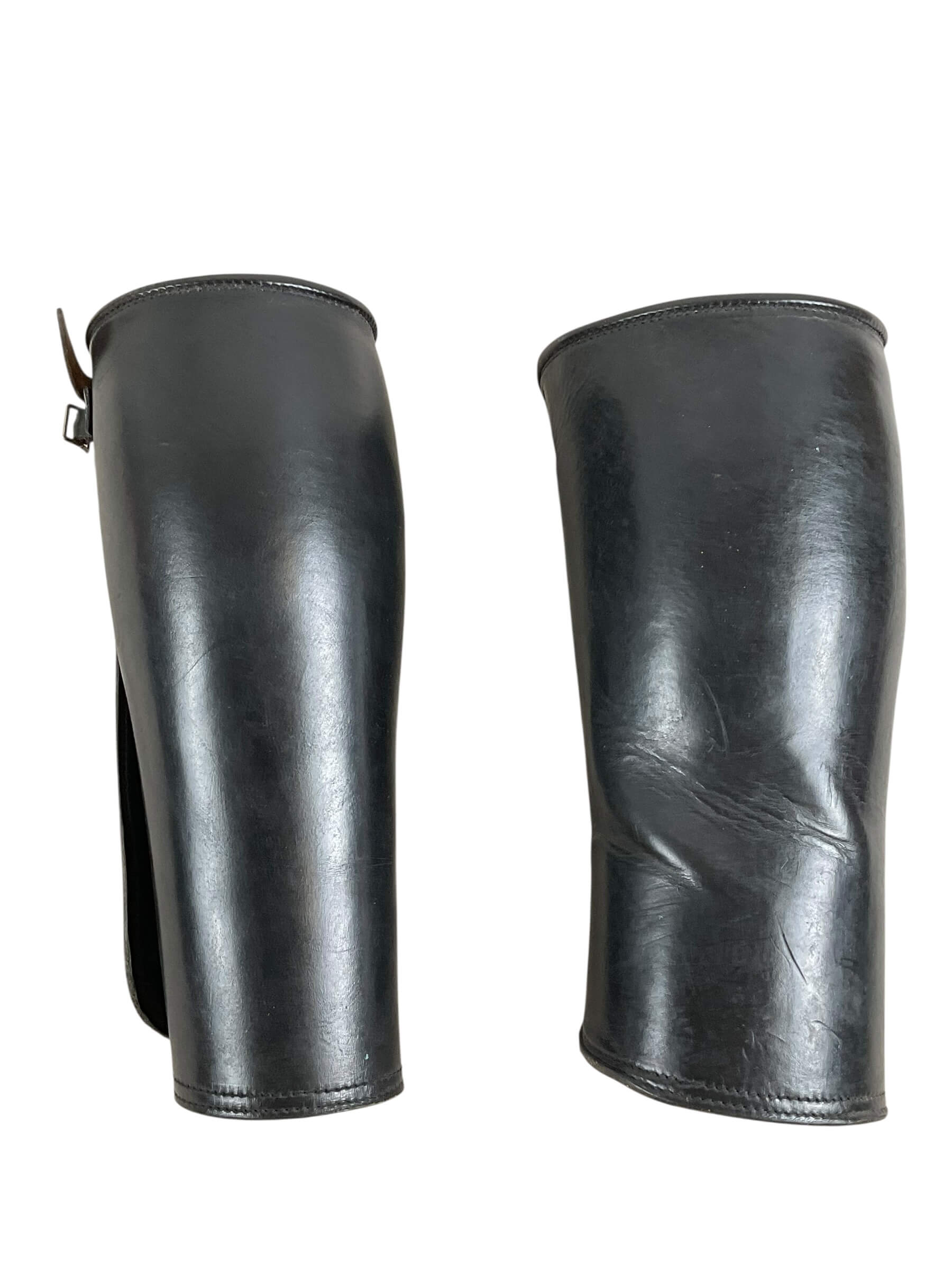 British Army Officers Black Leather Leggings British Army Officers Black Leather Leggings