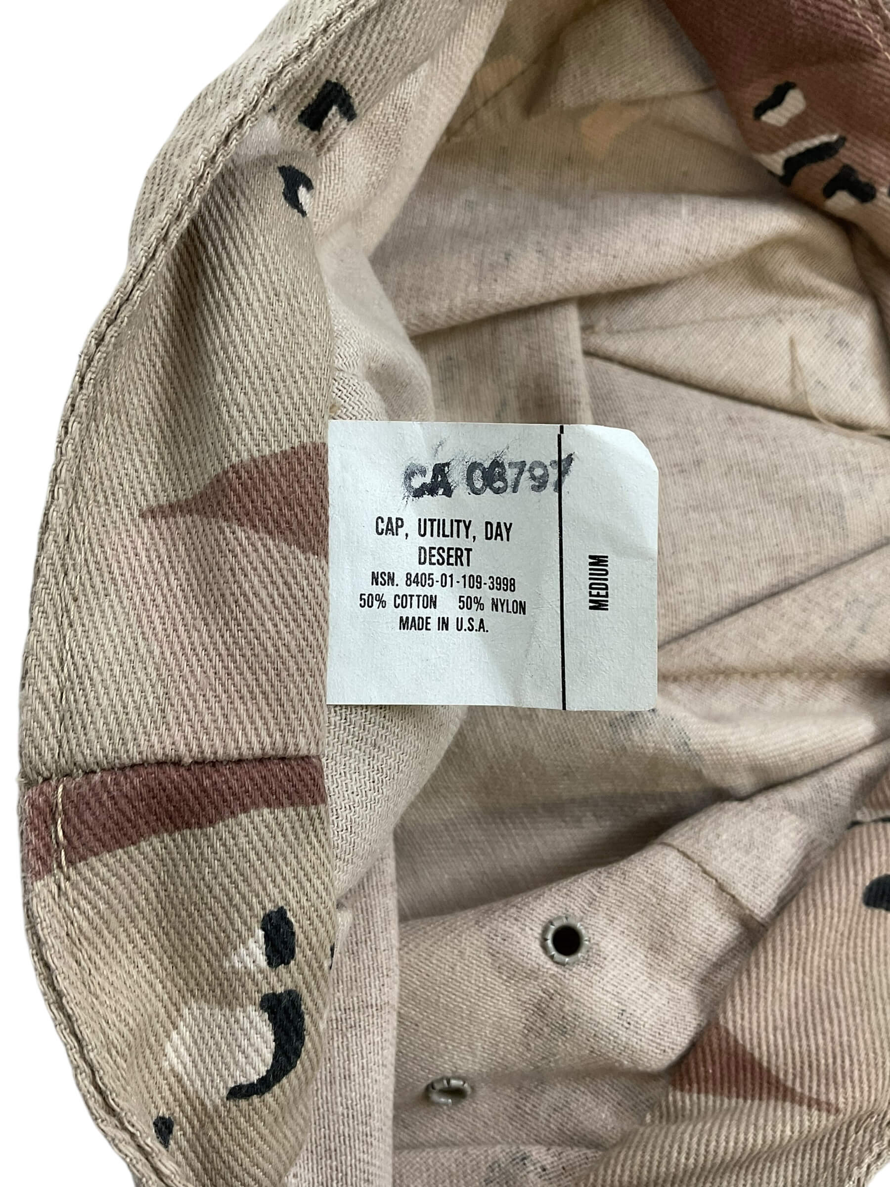 US USMC Utility Cap 6 Colour Chocolate Chip Size Medium US USMC Utility Cap 6 Colour Chocolate Chip Size Medium