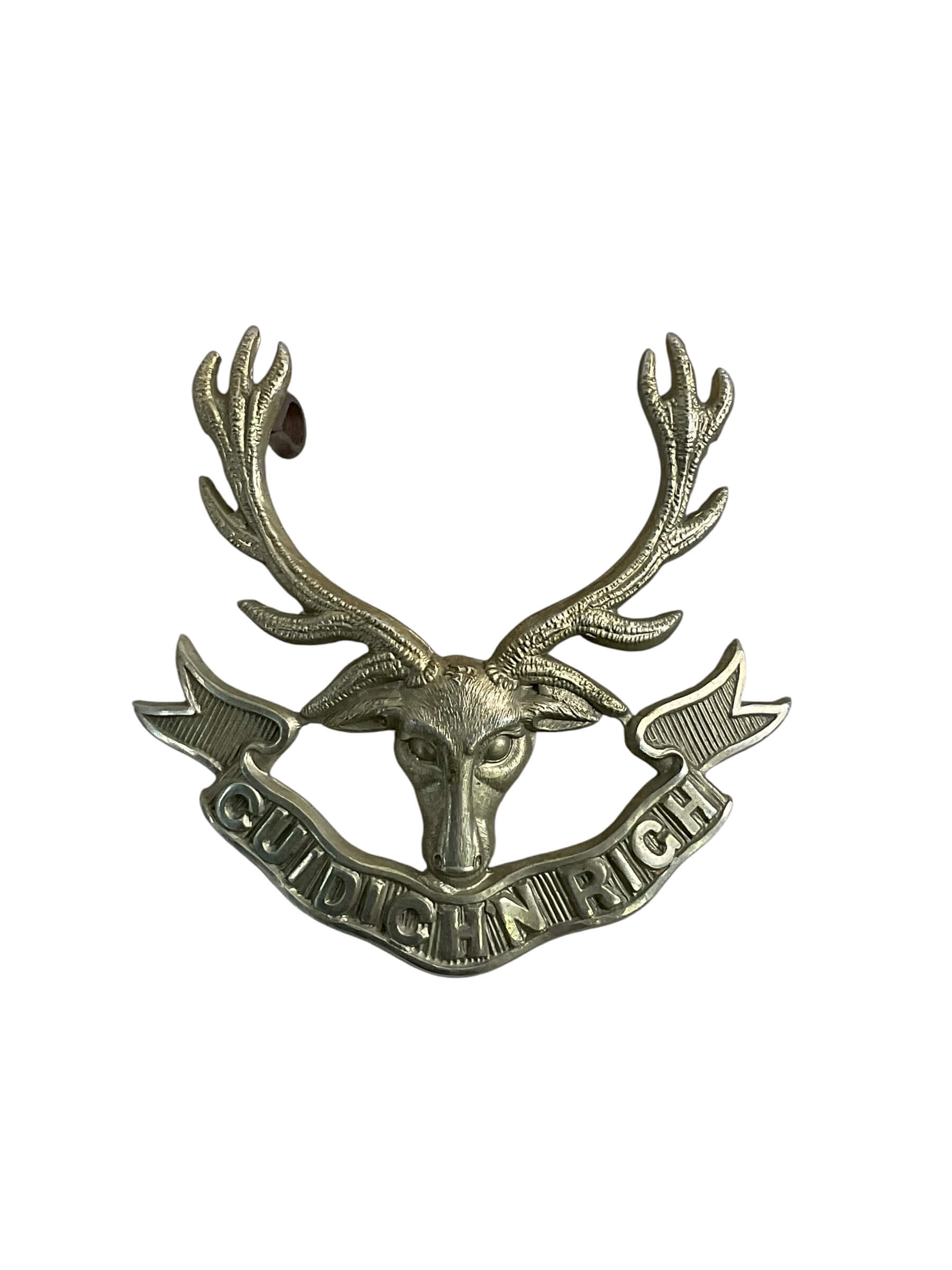WW2 Canadian Seaforth Highlanders Feather Bonnet Cap Badge WW2 Canadian Seaforth Highlanders Feather Bonnet Cap Badge