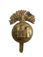 WW1 British BEF Inniskilling Fusiliers Cap Badge