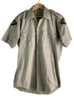 Royal Canadian Mounted Police RCMP Short Sleeve Shirt Size 15 1/2