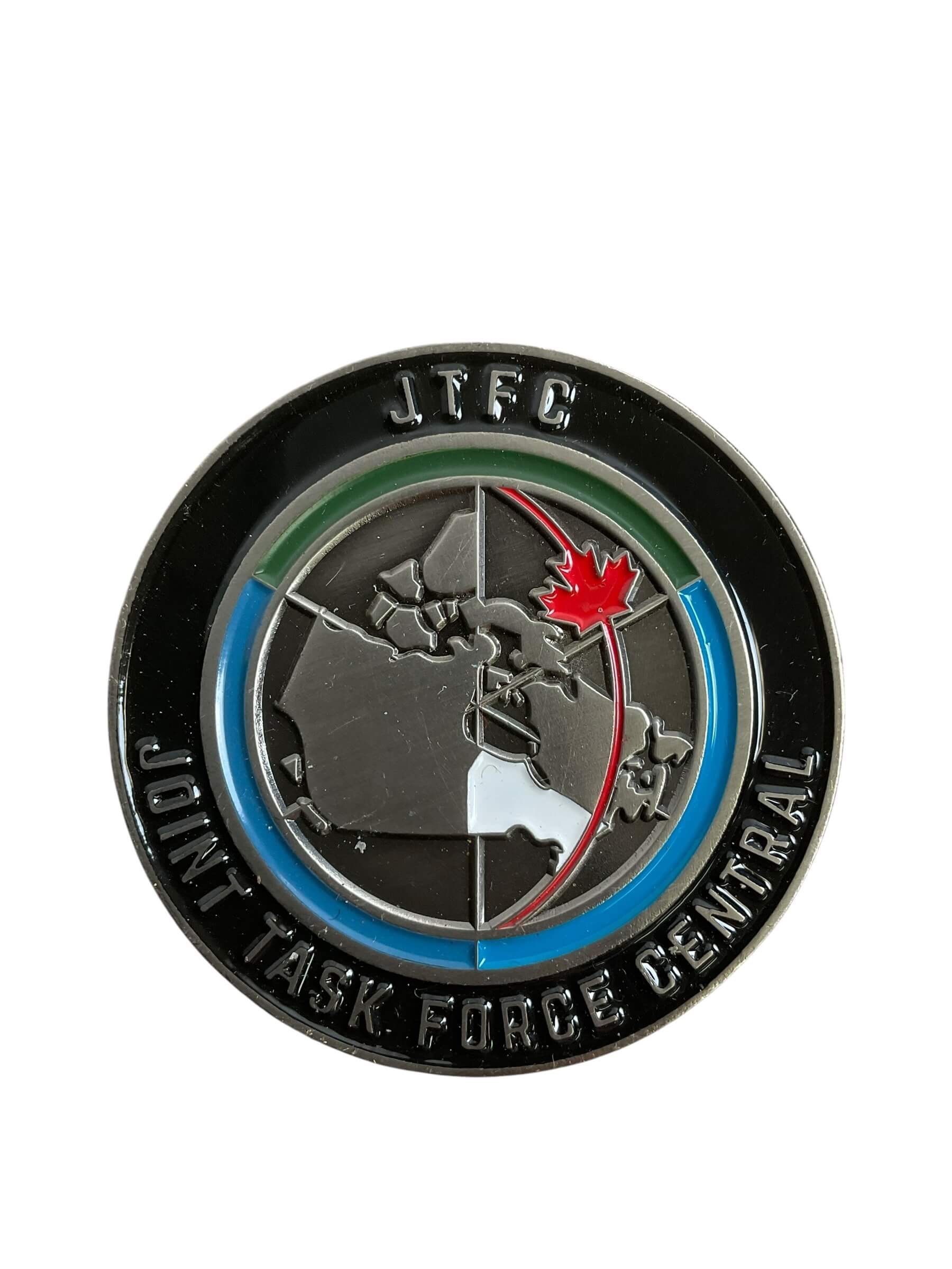 Canadian Forces Joint Task Force Territorial Battle Group Number 1 Challenge Coin Canadian Forces Joint Task Force Territorial Battle Group Number 1 Challenge Coin