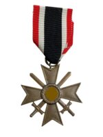 WW2 German War Merit Cross 2nd Class With Swords No Maker Full Size Medal