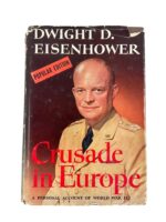 WW2 US Dwight D. Eisenhower Crusade in Europe Used Hardcover Reference Book