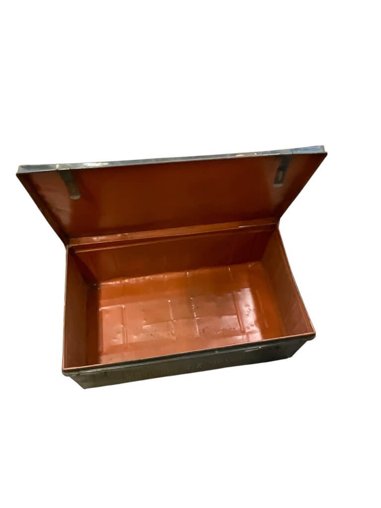 WW2 Canadian RCAF Named Air Commodore Barracks Box 33" X 18" X 13" WW2 Canadian RCAF Named Air Commodore Barracks Box 33" X 18" X 13"