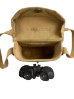 WW2 Canadian Army Binoculars With Case 6 X 30 Dated 1945