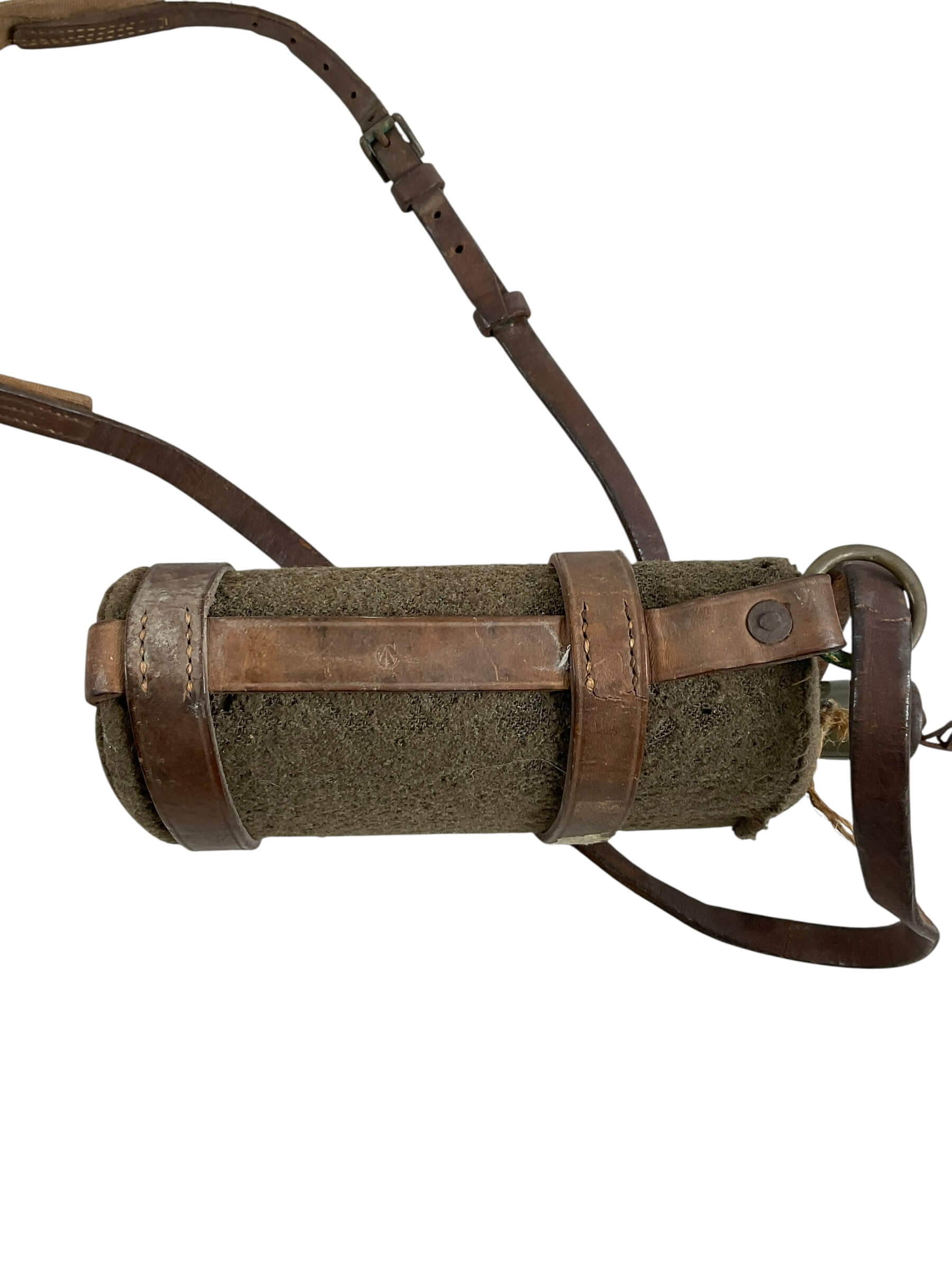 WW1 Canadian CEF Dismounted Canteen and Carrier C Broad Arrowed WW1 Canadian CEF Dismounted Canteen and Carrier C Broad Arrowed