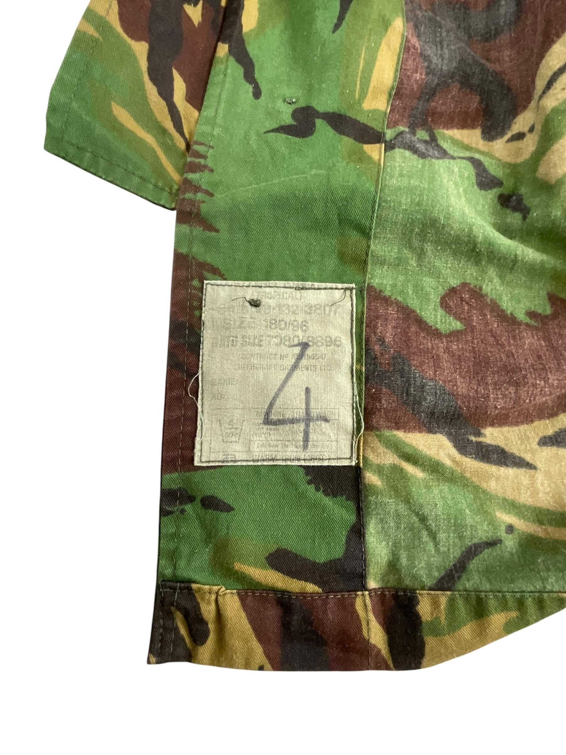 British Army DPM Camouflage Tropical Shirt Size 180/96 British Army DPM Camouflage Tropical Shirt Size 180/96