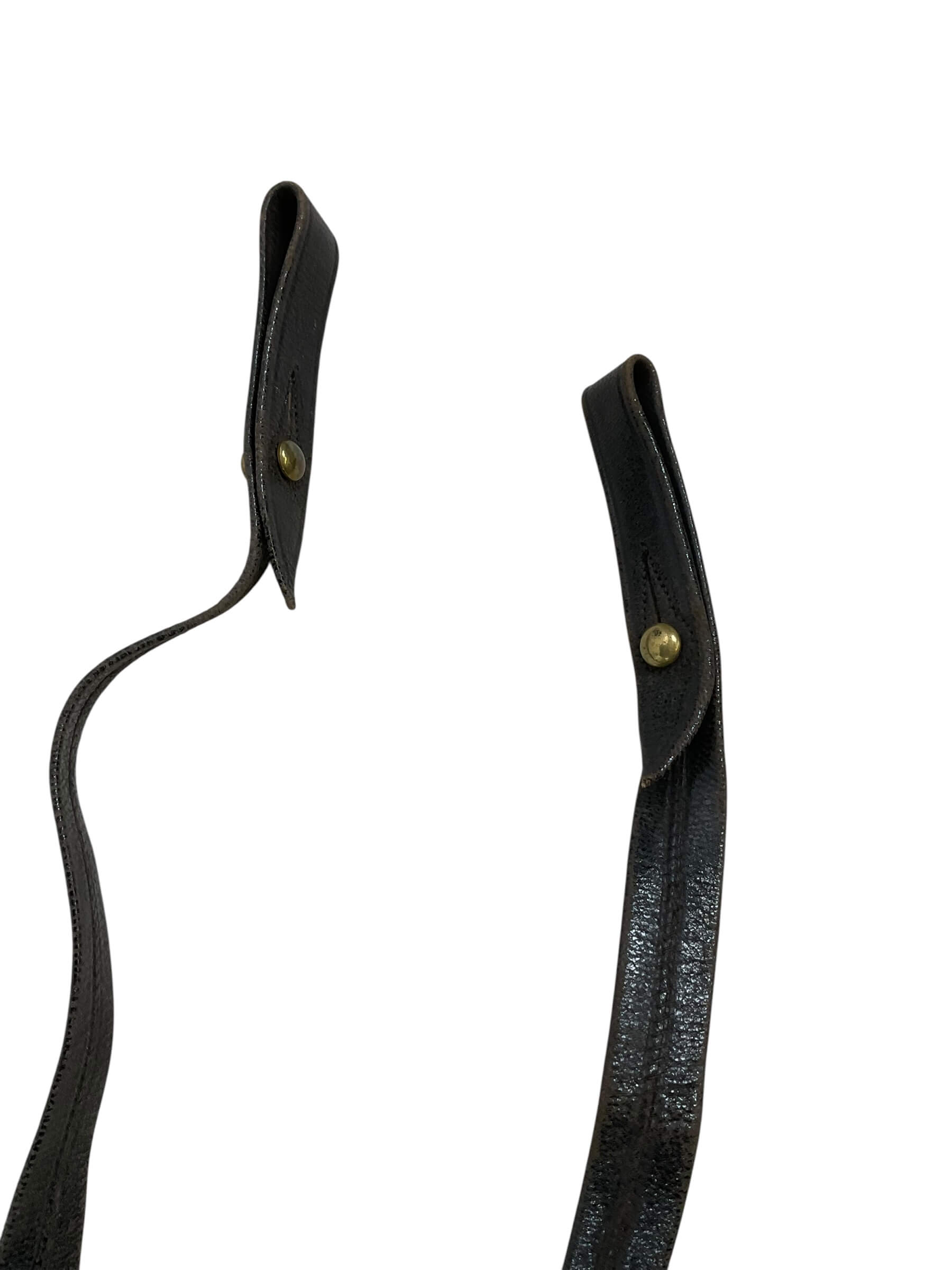 British Victorian Officers Black Leather Sword Slings British Victorian Officers Black Leather Sword Slings