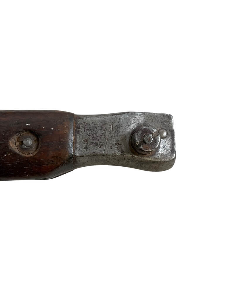 WW1 Canadian CEF Mk2 Ross Bayonet With Scabbard Dated 1915 WW1 Canadian CEF Mk2 Ross Bayonet With Scabbard Dated 1915