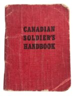 WW2 Canadian Soldiers Handbook Used Softcover Reference Book