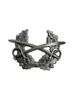 West German Army Silver Cap Badge West German Army Silver Cap Badge