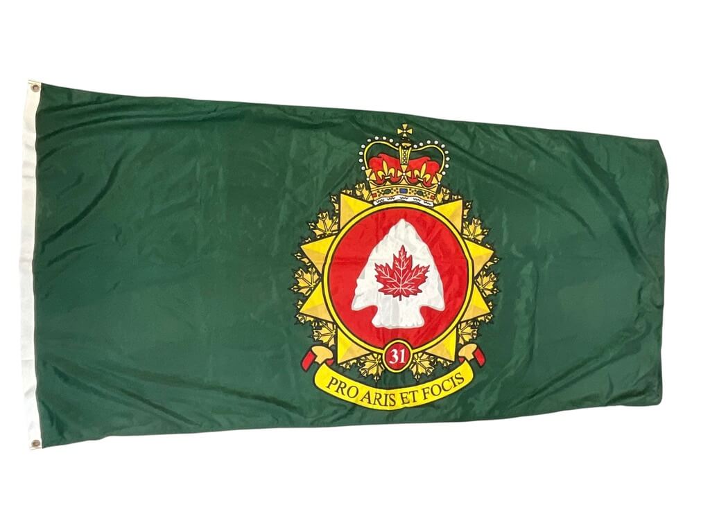 Canadian Forces 31 Brigade Flag 73" X 35 1/2" Canadian Forces 31 Brigade Flag 73" X 35 1/2"
