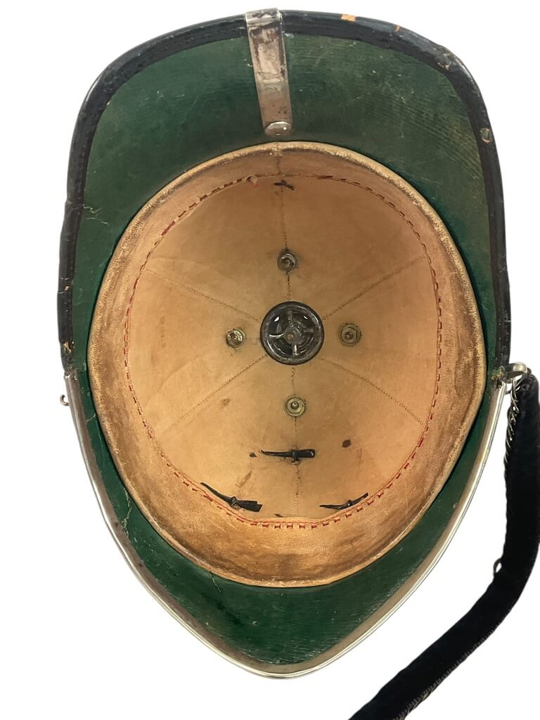 British Victorian 1st East York Artillery Officers Home Service Helmet Size 7 1/8 British Victorian 1st East York Artillery Officers Home Service Helmet Size 7 1/8