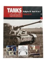 WW2 German Tanks in Detail No 1 PzKpfw 4 Ausf A to J Used Softcover Reference Book