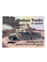 WW2 Italian Medium Tanks in Action Squadron Signal Armor No 39 Used Softcover Reference Book