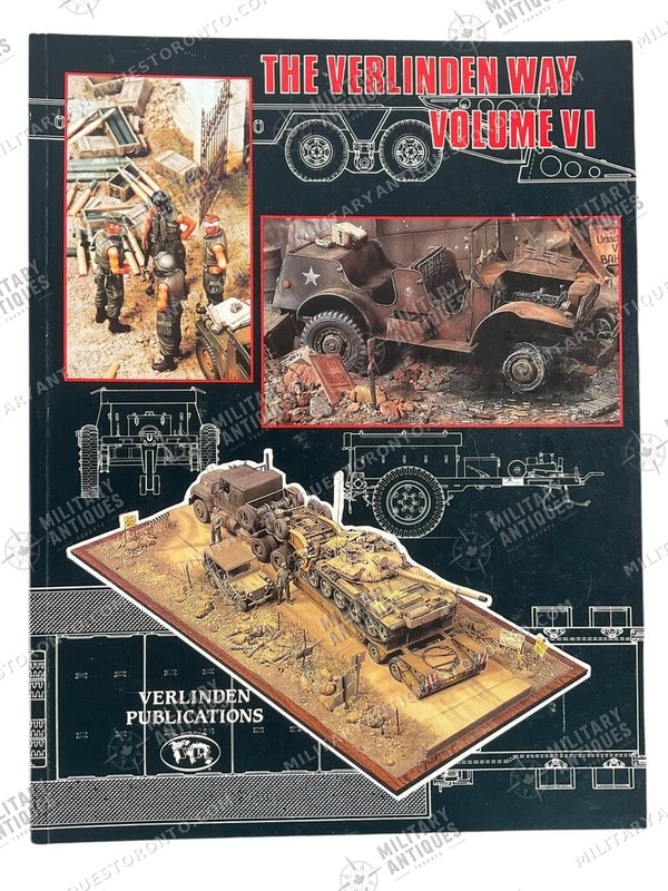 Scale Model Reference Books The Verlinden Way Vol 6 Scale Models and Dioramas Used Softcover ...