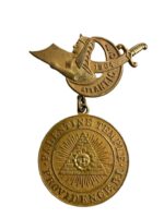 US Shriners Palestine Temple Providence Rhode Island 1904 Atlantic City 1904 Medal