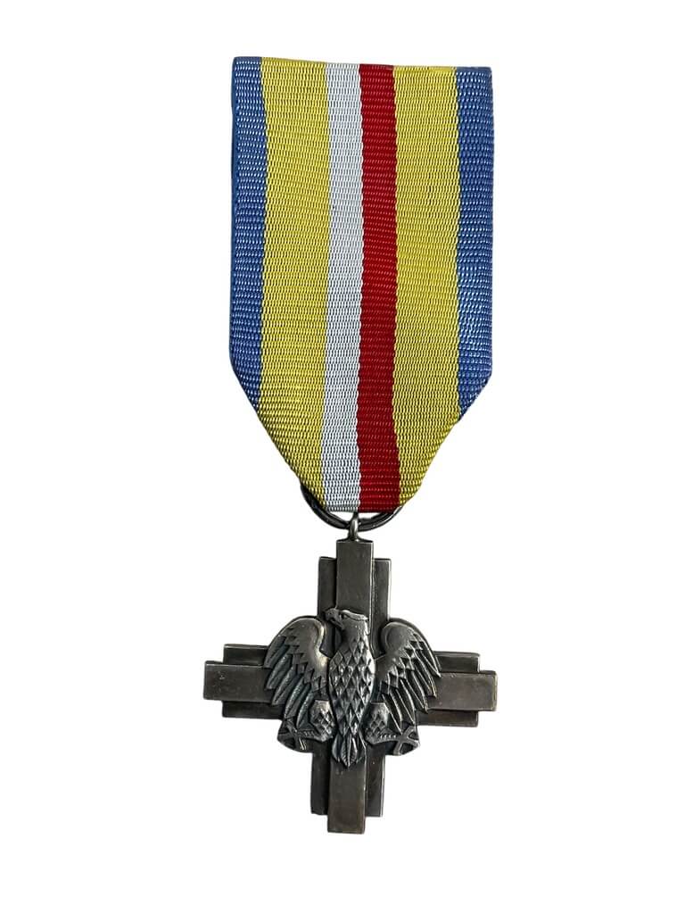 WW2 Poland Polish War Cross of Lenino Battle Commemorative Full Size Medal WW2 Poland Polish War Cross of Lenino Battle Commemorative Full Size Medal