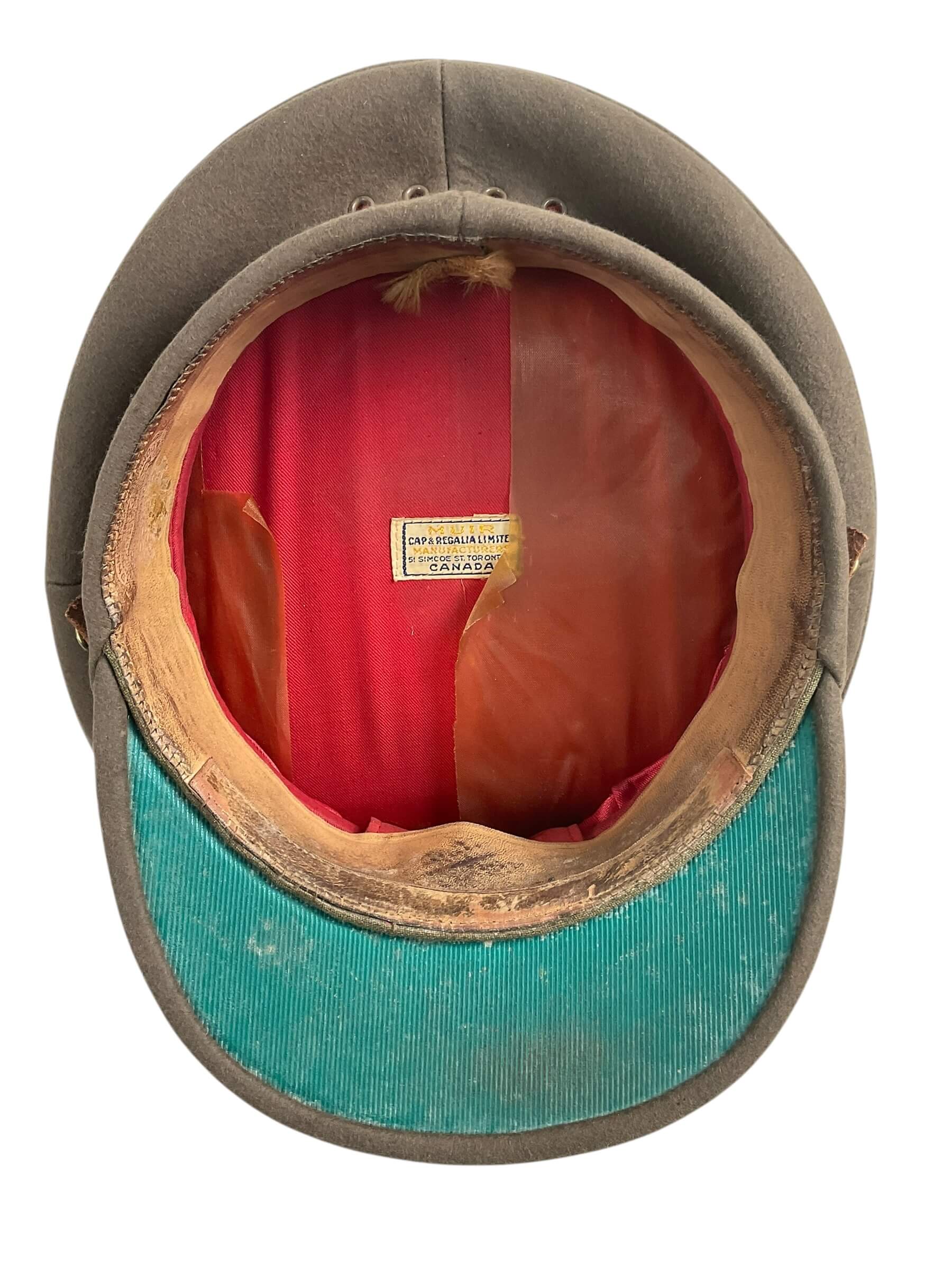 WW2 Canadian RCAMC Officers Named Service Dress With Trousers and Peak Cap Hat WW2 Canadian RCAMC Officers Named Service Dress With Trousers and Peak Cap Hat