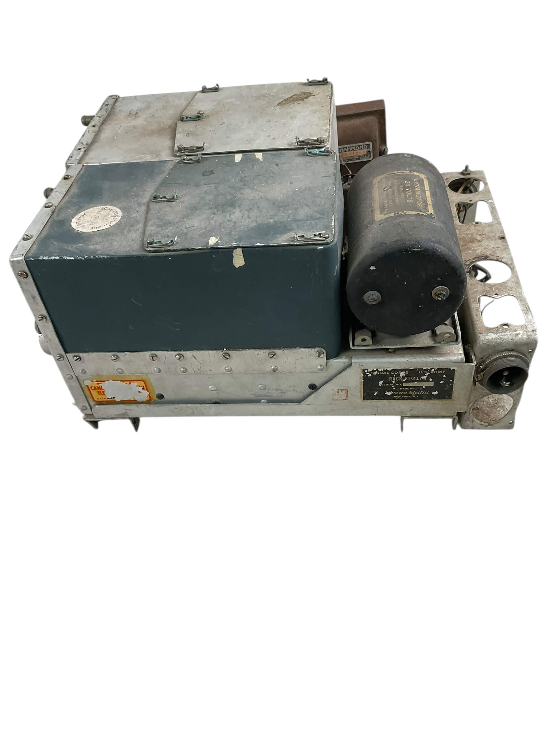 WW2 US Army Signals Corp Radio Rack WW2 US Army Signals Corp Radio Rack