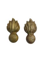 WW2 South African Artillery Collars Insignia Pair