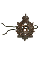 WW1 Canadian CEF 77th Battalion Ottawa Collar Insignia Single