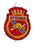 Royal Canadian Navy Ottawa Ships Crest Patch