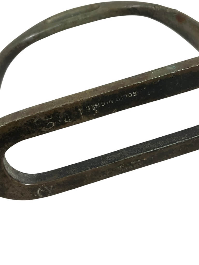 WW1 Canadian CEF Single Stirrup Dated 1910 C Broad Arrowed WW1 Canadian CEF Single Stirrup Dated 1910 C Broad Arrowed