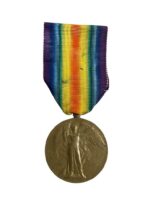 WW1 British BEF Full Size Victory Medal Highland Light Infantry