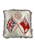 WW2 Canadian Armoured Corps Sweetheart Pillowcase Homefront 16" X 15"