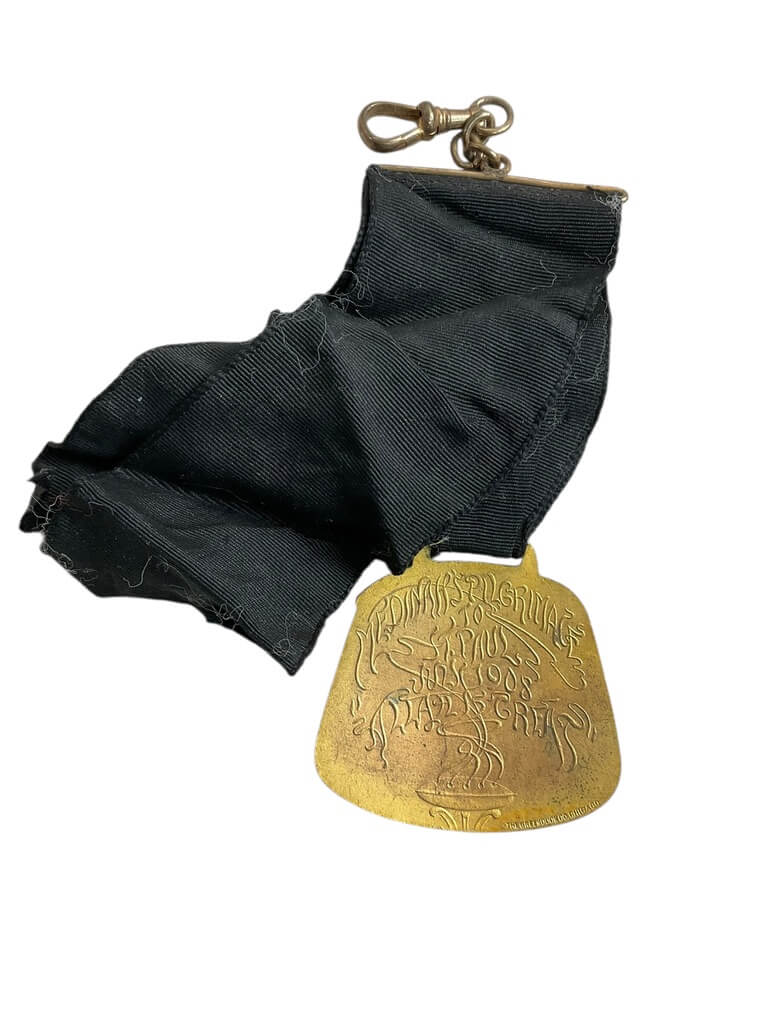 US Shriners Medinah Temple Chicago Illinois Pilgrimage to St. Paul 1908 Medal US Shriners Medinah Temple Chicago Illinois Pilgrimage to St. Paul 1908 Medal