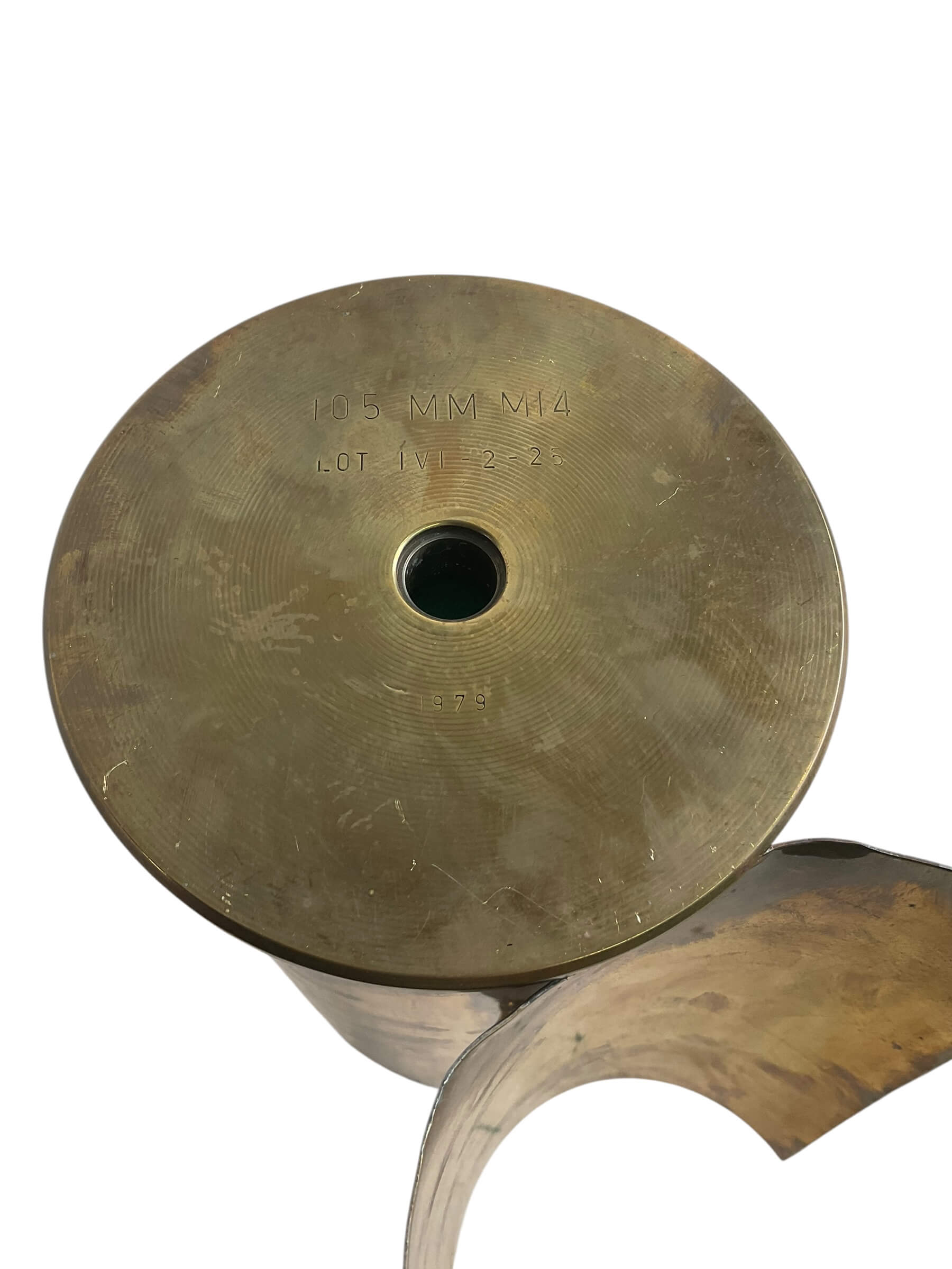 Canadian Forces 105mm Shell Casing Trench Art Wine Bottle Holder Canadian Forces 105mm Shell Casing Trench Art Wine Bottle Holder