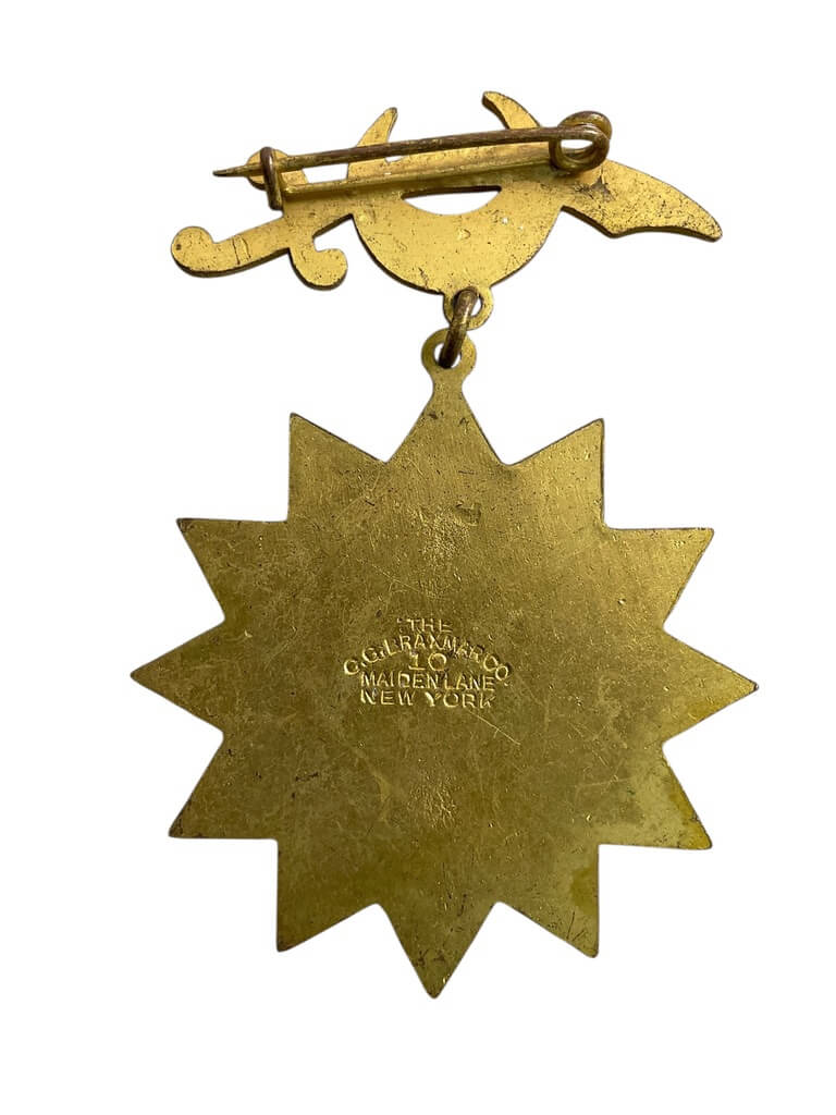 US Shriners Mecca Temple Niagara Falls New York 1905 Medal US Shriners Mecca Temple Niagara Falls New York 1905 Medal