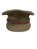 WW1 Canadian CEF Canada Militia Officers Peak Cap Hat Size 7 1/2 WW1 Canadian CEF Canada Militia Officers Peak Cap Hat Size 7 1/2