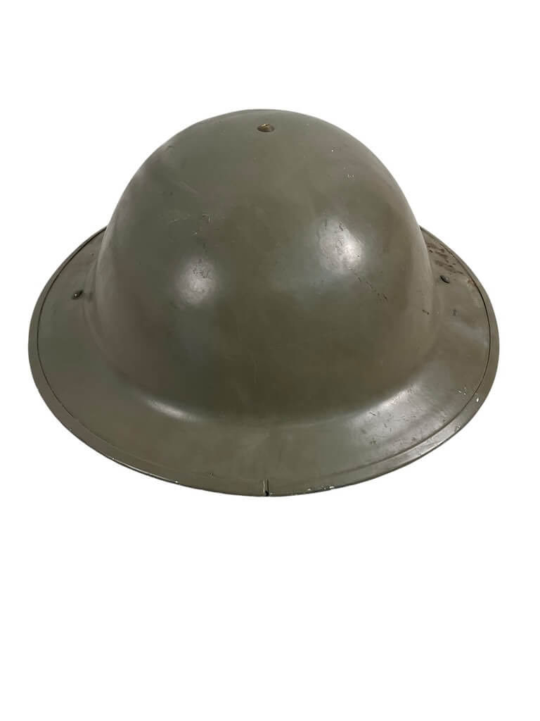 WW2 British Mk2 Steel Helmet Reissued Post War WW2 British Mk2 Steel Helmet Reissued Post War