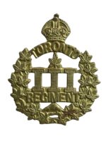 WW1 Canadian CEF 3rd Battalion Cap Badge WW1 Canadian CEF 3rd Battalion Cap Badge