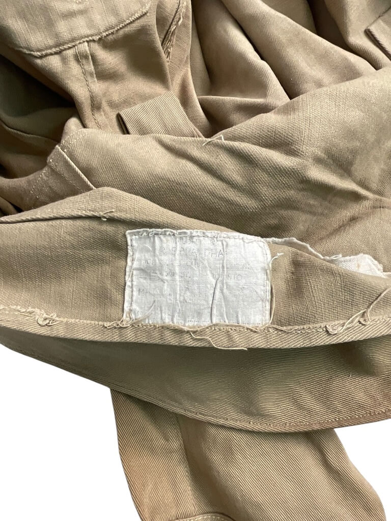 WW2 Canadian Irish Regiment of Canada Tropical Officers Tunic With Post War Buttons WW2 Canadian Irish Regiment of Canada Tropical Officers Tunic With Post War Buttons