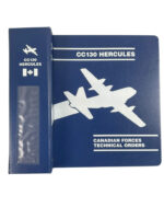 Canadian Forces Technical Orders CC130 Hercules Binder EMPTY
