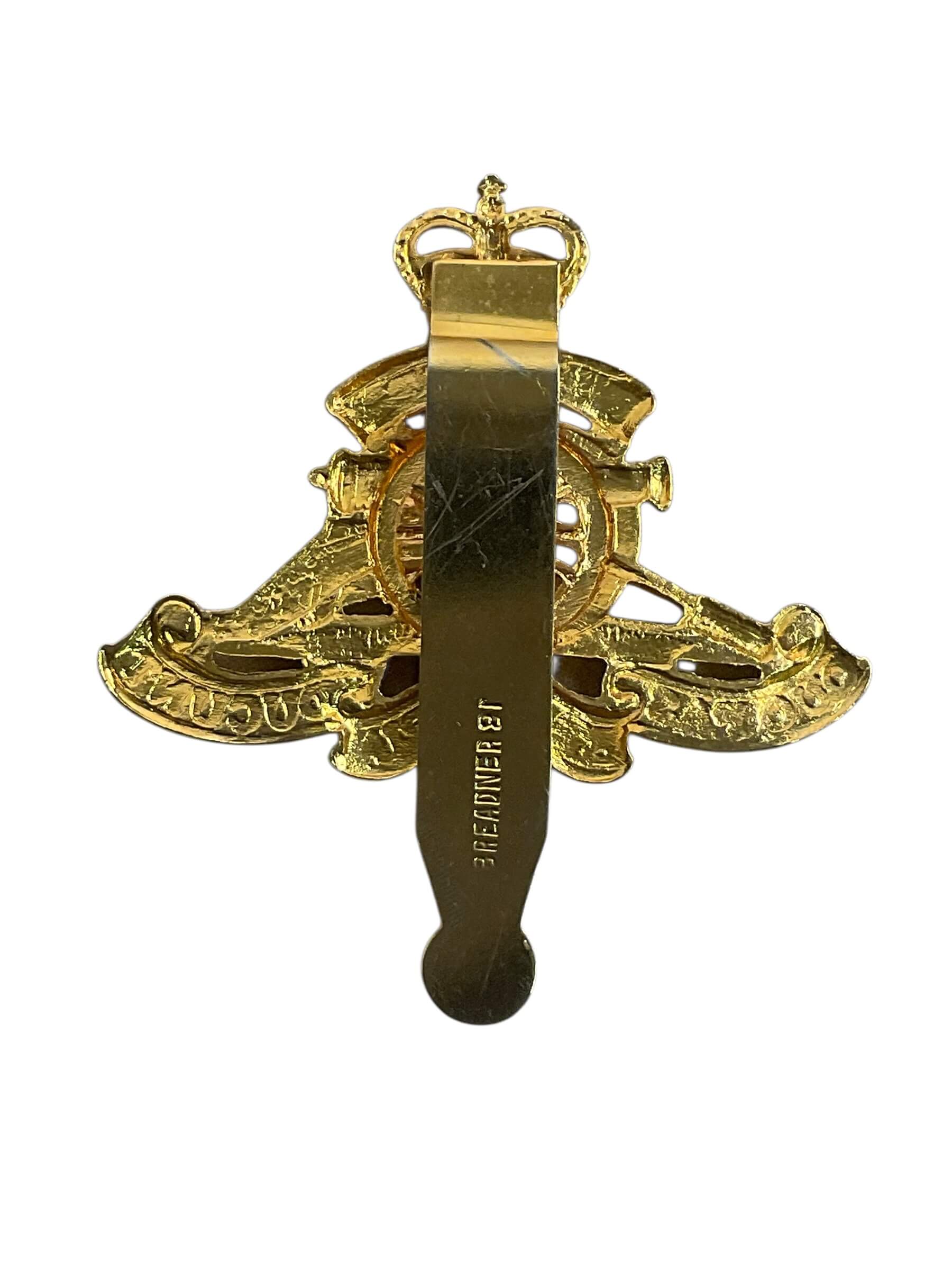 Canadian Forces Royal Canadian Artillery Beret Badge Canadian Forces Royal Canadian Artillery Beret Badge