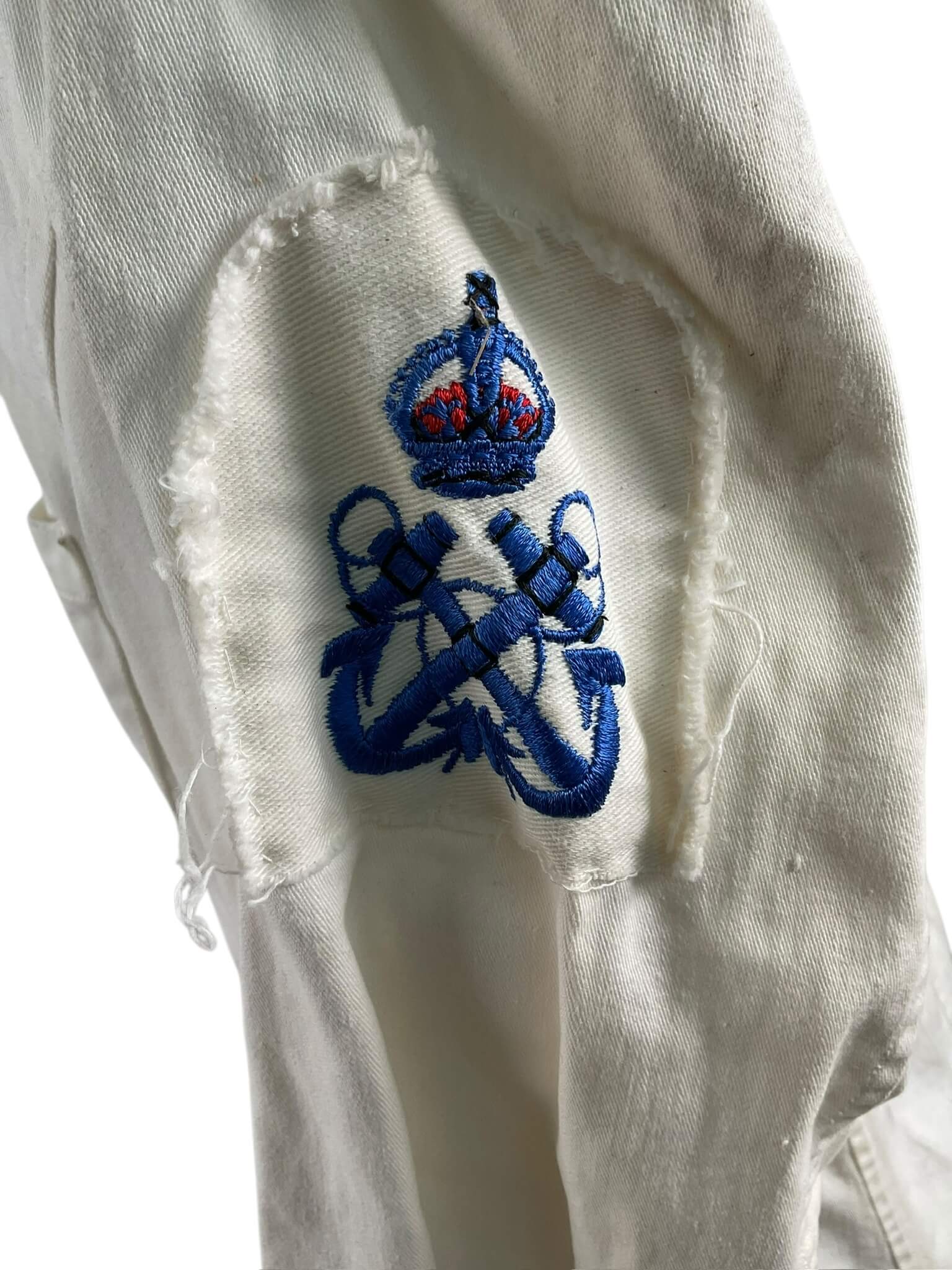 Canadian Navy White Patrol Jacket With Trousers And Peak Cap Hat Canadian Navy White Patrol Jacket With Trousers And Peak Cap Hat