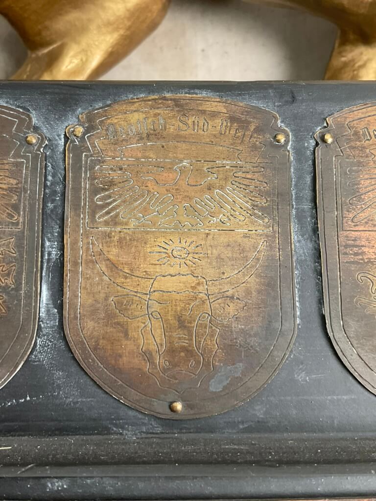 German Reich Colonel Bund Tiger Statue 11" X 16" German Reich Colonel Bund Tiger Statue 11" X 16"