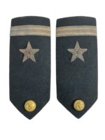 WW2 US Navy Officers Ensign Shoulder Boards Insignia Pair