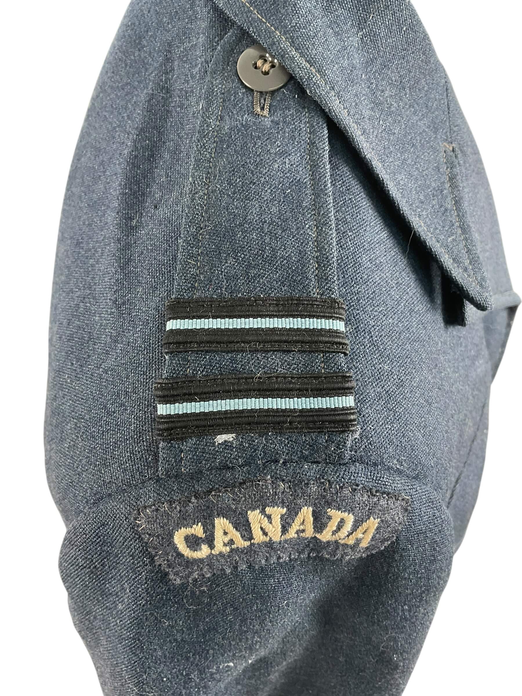 Canadian RCAF Women's Officers Battle Dress Jacket and Skirt Dated 1962 Canadian RCAF Women's Officers Battle Dress Jacket and Skirt Dated 1962