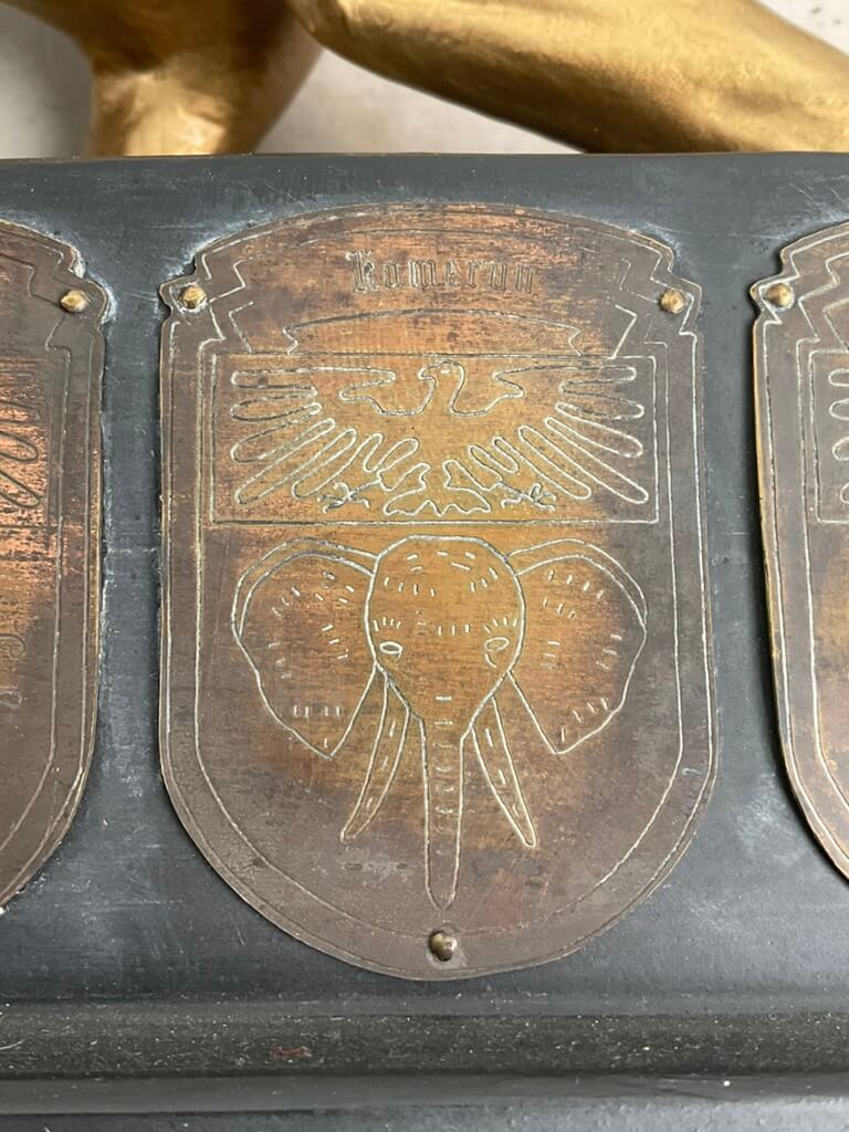 German Reich Colonel Bund Tiger Statue 11" X 16" German Reich Colonel Bund Tiger Statue 11" X 16"