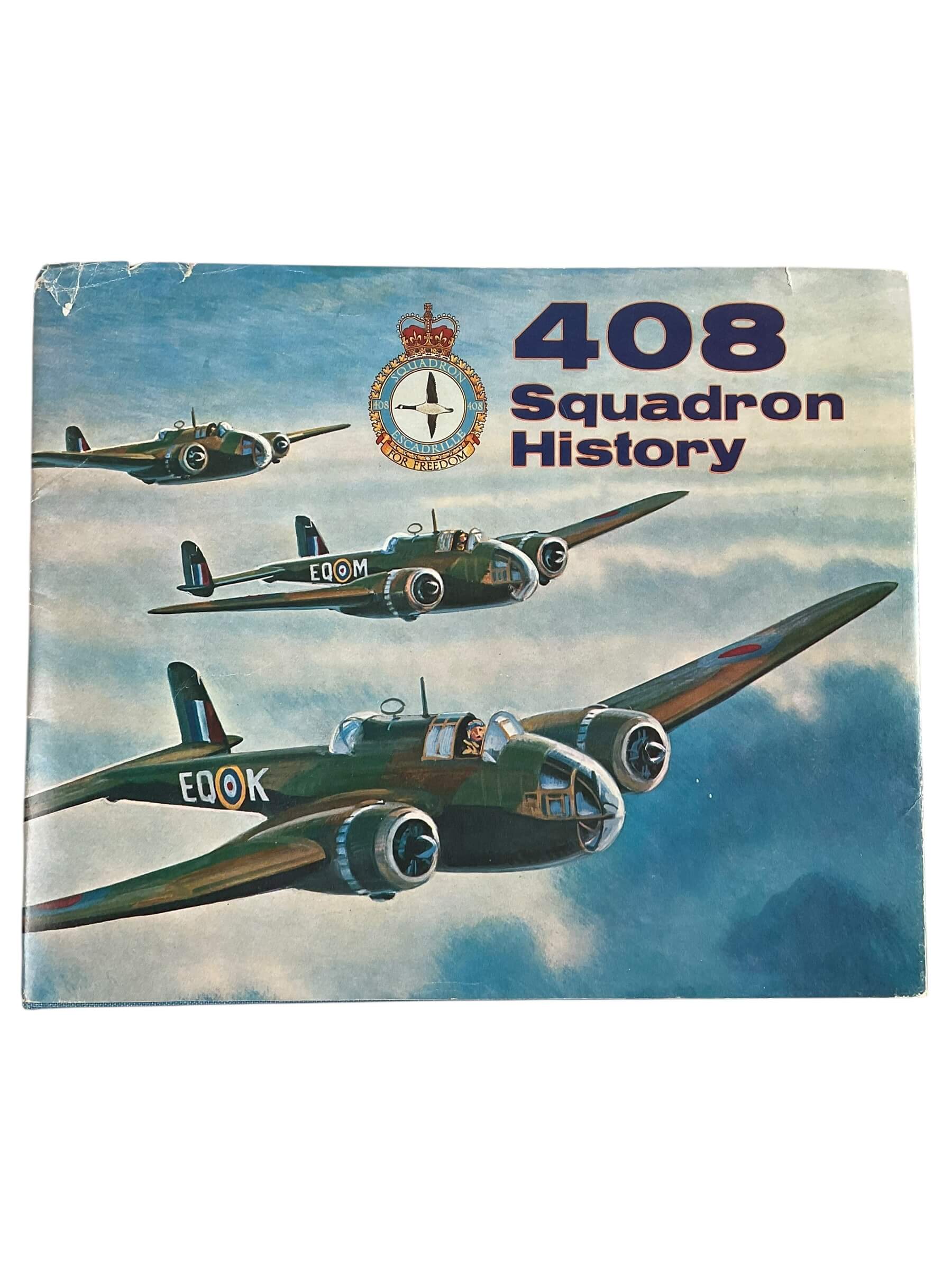 WW2 Canadian RCAF 408 Squadron History Used Hardcover Reference Book WW2 Canadian RCAF 408 Squadron History Used Hardcover Reference Book