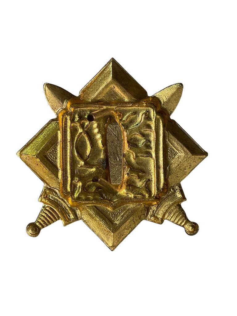 Czech Czechoslovakia Army NCO's Cap Badge Czech Czechoslovakia Army NCO's Cap Badge