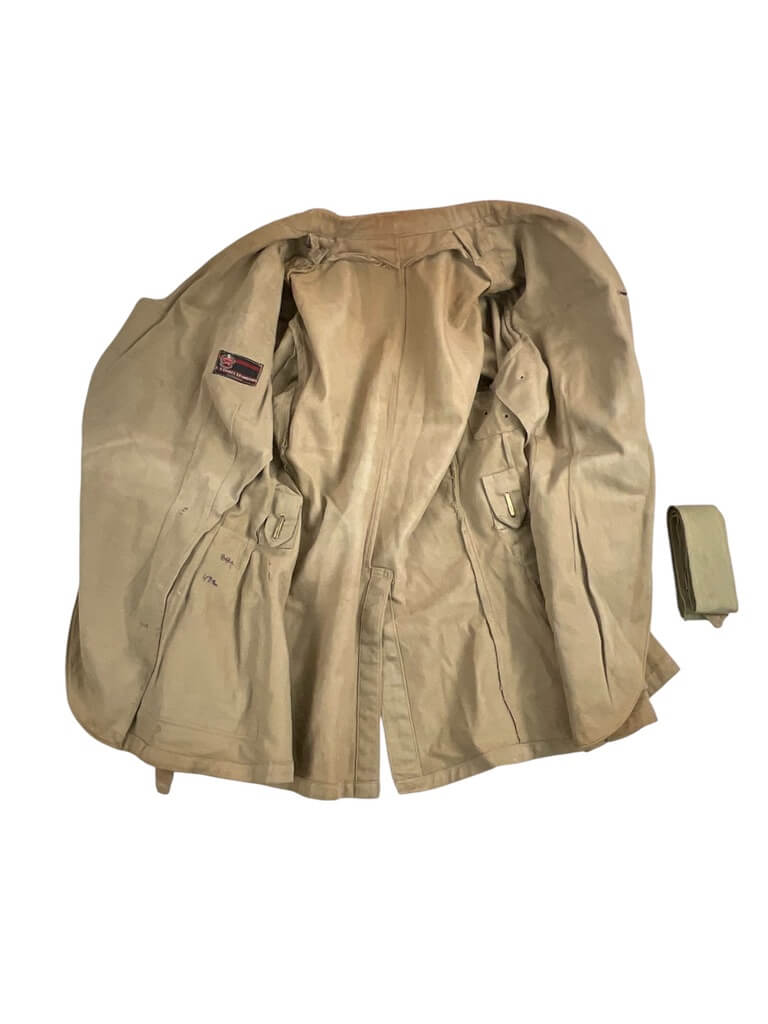 WW2 Canadian Irish Regiment of Canada Tropical Officers Tunic With Post War Buttons WW2 Canadian Irish Regiment of Canada Tropical Officers Tunic With Post War Buttons